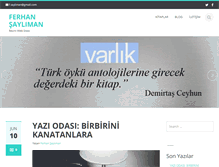 Tablet Screenshot of ferhansayliman.com